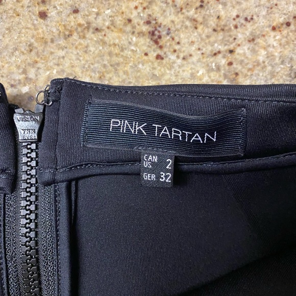 Pink Tartan flare skirt - Picture 3 of 3